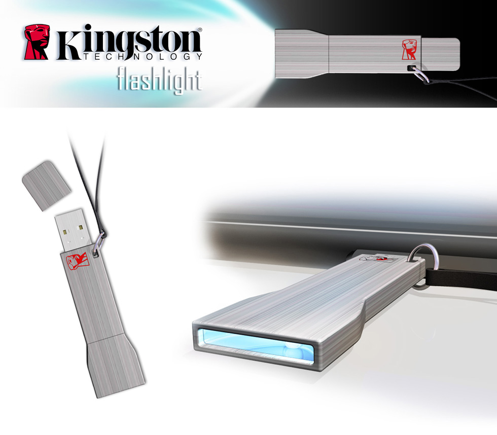 Usb Flash Drive Kingston Flashlight Ippiart Studio